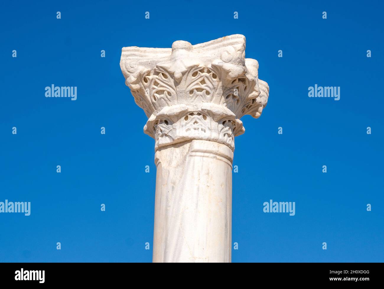 Sito archeologico di Agios Georgios Pegeia, regione di Paphos, Cipro. Foto Stock