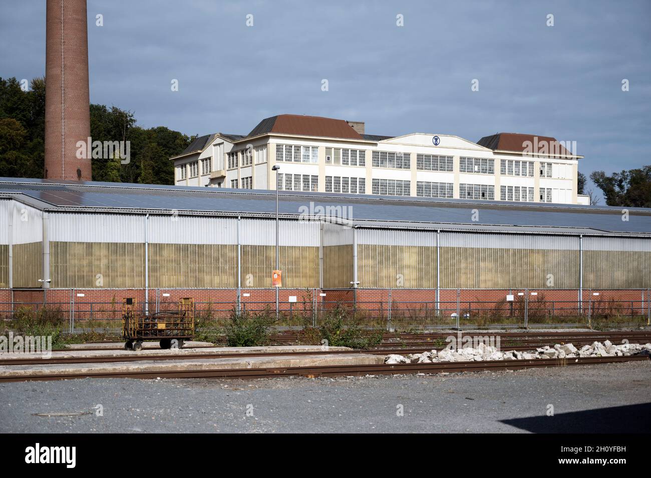 Deutschland, Nordrhein-Westfalen, Bochum-Dahlhausen, P-D Refractories GmbH Dr. C. otto Foto Stock