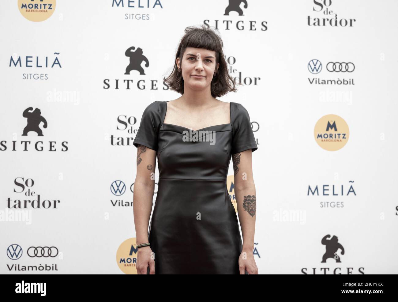 Corinna Rautenberg sitges 15-10-2021 la actriz presentó la película JACINTO Foto Stock