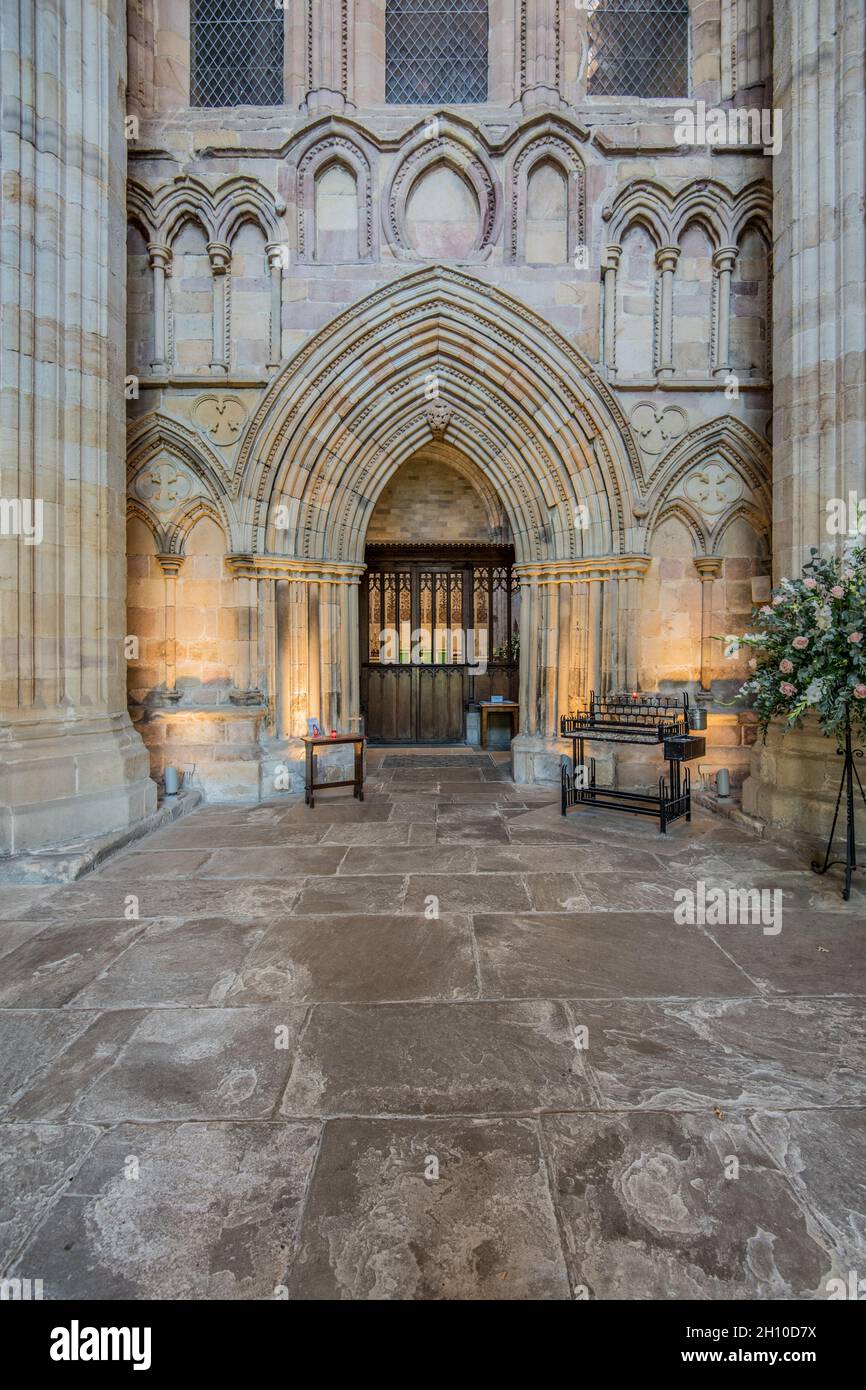 Sul Bolton Abbey Estate a Lower Wharfedale, Yorkshire Dales National Park Foto Stock