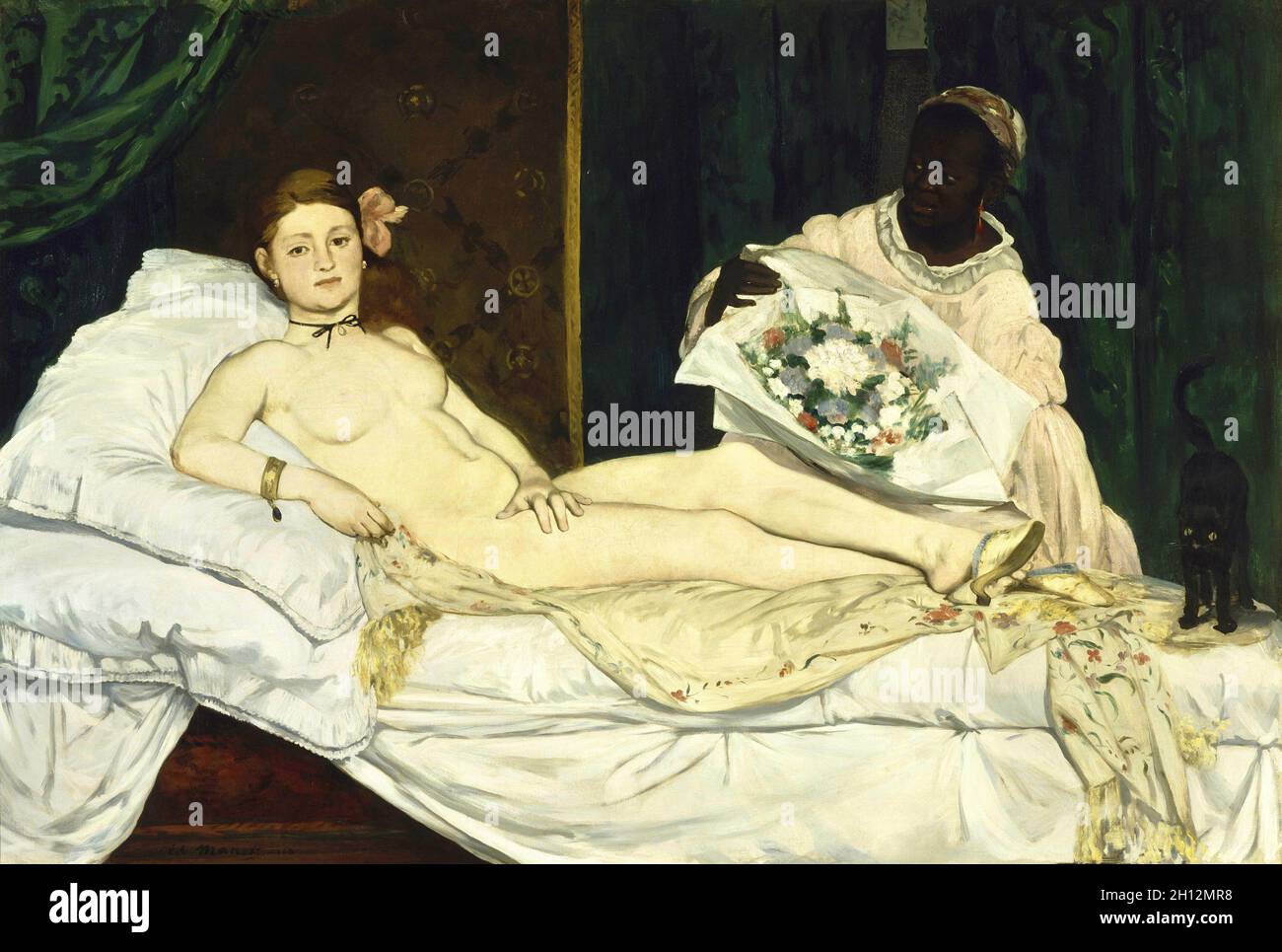 Olympia di Edouard Manet Foto Stock