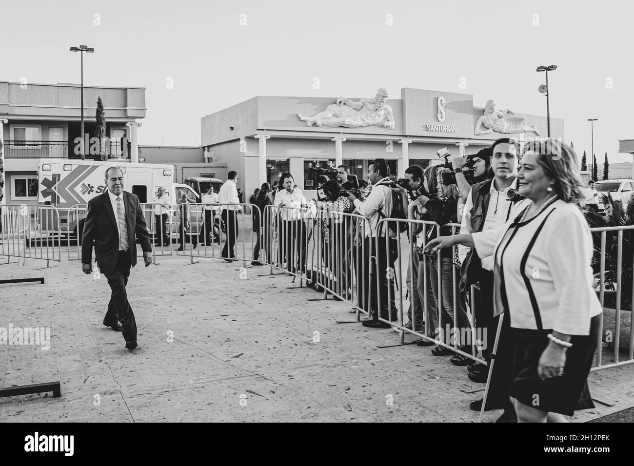 Carlos Navarro. Dibattito politico dell'Istituto elettorale di Stato, IEE, elezioni. Hermosillo sonora, 21 aprile 2015. (Foto di Irrael Garnica / NortePhoto) dibattito politico del Instituto Estatal elettorale, IEE, eleciones. Hermosillo sonora a 21 abril 2015.(Photo by Irrael Garnica / NortePhoto) Foto Stock