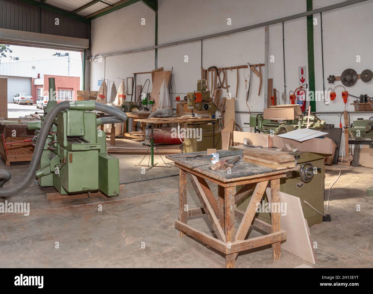 Fabbrica di mobili Foto Stock