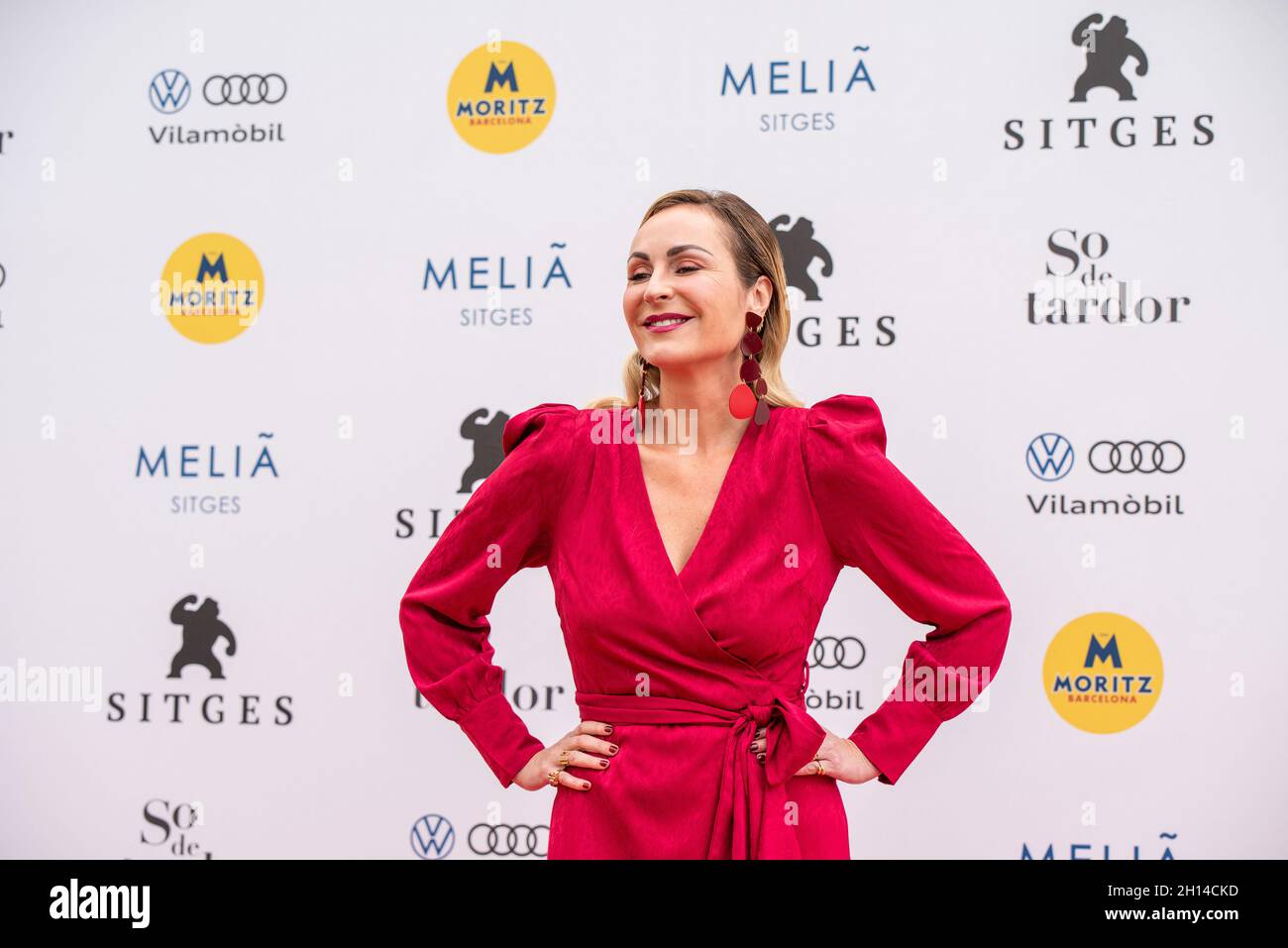 Ana Milano actriz sitges festival 2021 Foto Stock