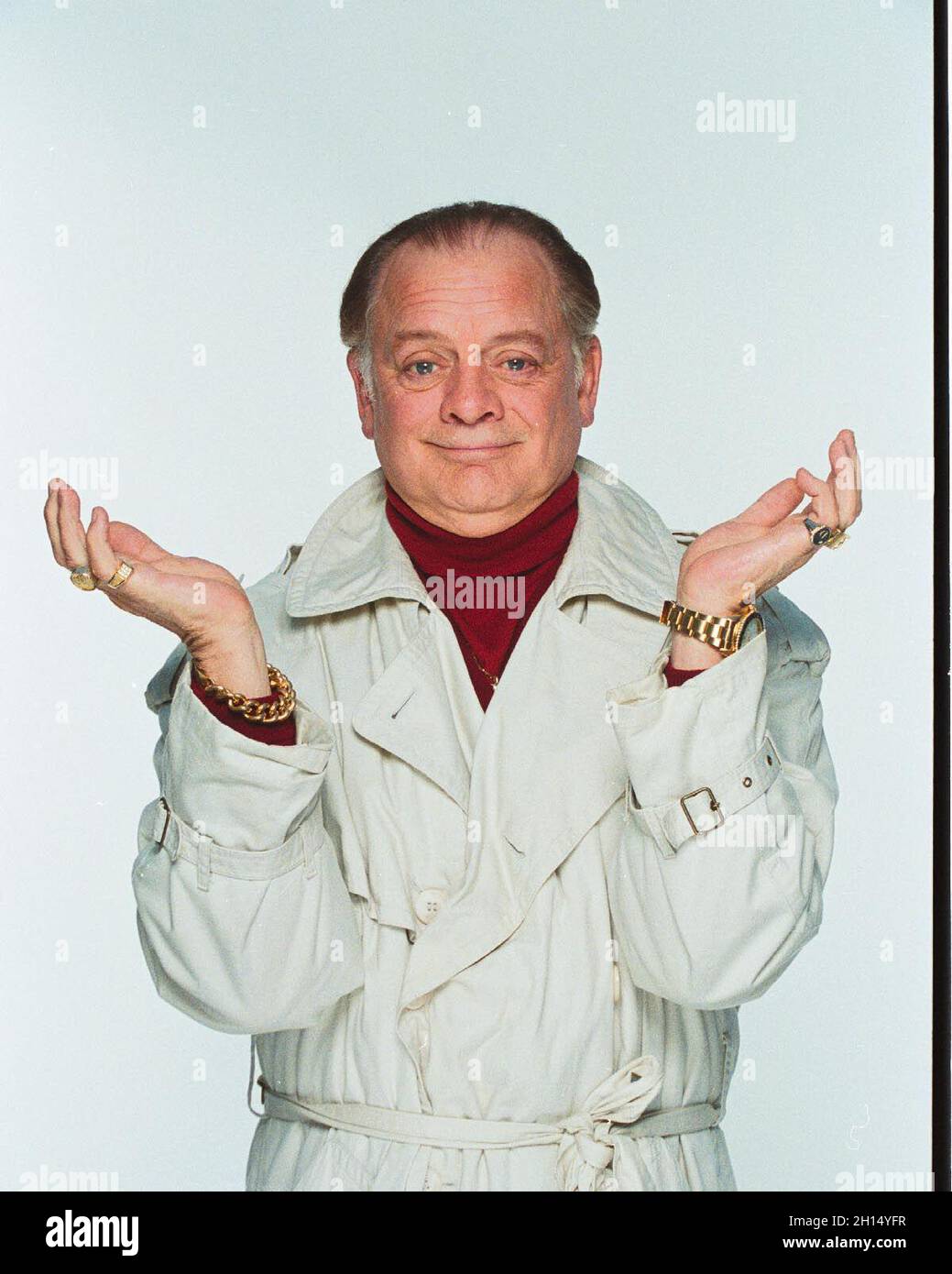 Sir David Jason come del Boy, solo Fools e Horses Foto Stock