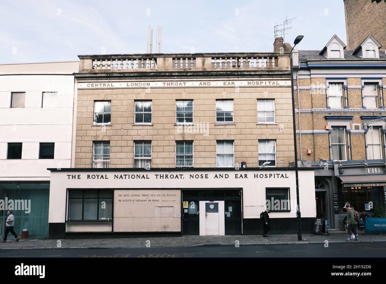 Royal National Throat, Nose and Ear Hospital su Gray's Inn Road. Foto Stock