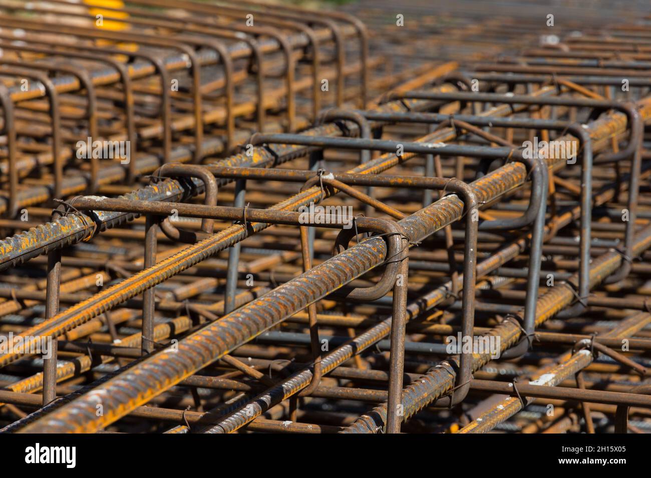 Fine Dei Tondini Di Ferro Arrugginiti 4 Fotografia Stock - Immagine di  creativo, mucchi: 52127854