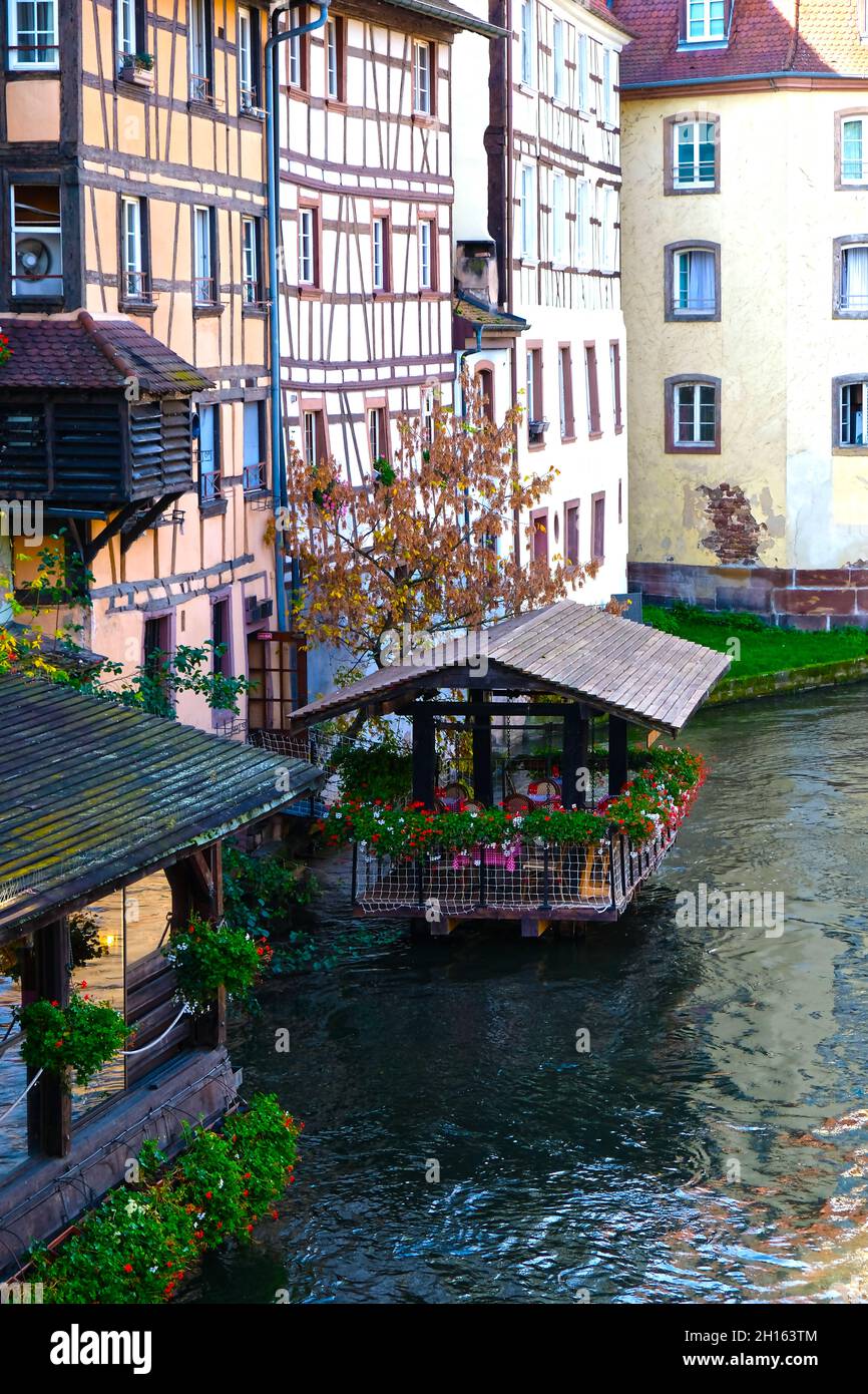 Petite France Strasburgo Francia Foto Stock