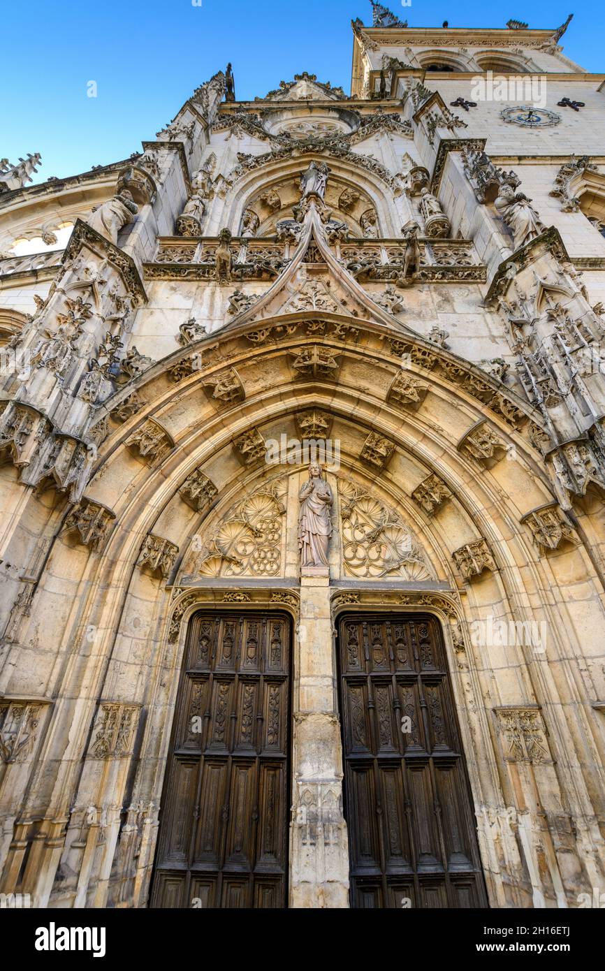 Collégiale Notre-Dame des Marais, Villefranche sur Saone Foto Stock