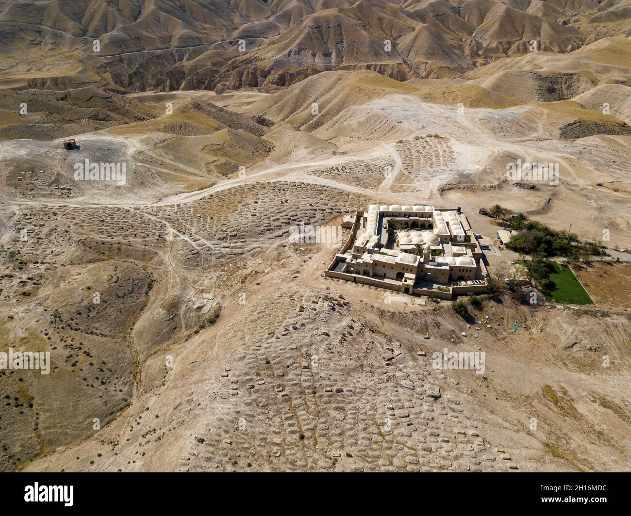 Nabi Musa, luogo di sepoltura del profeta Mosè nel deserto della Giudea, Foto Stock