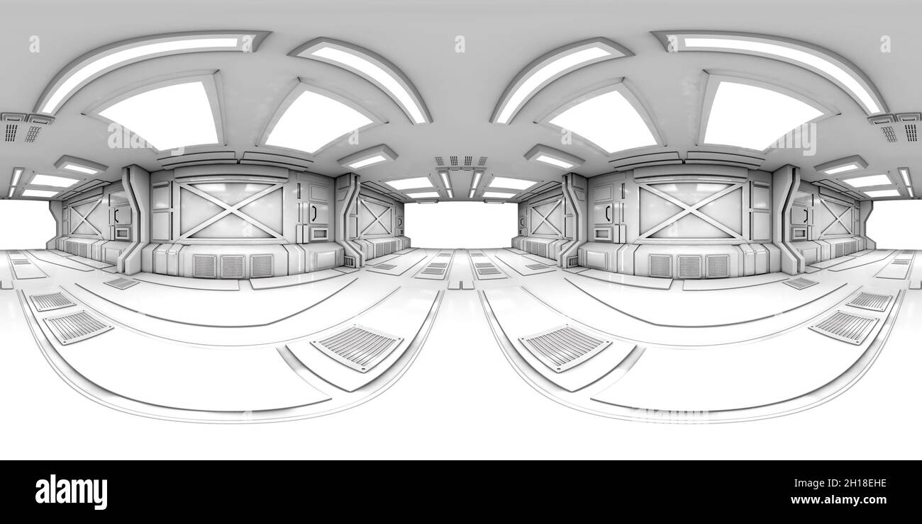 3D rendering hdr ambiente mappa Foto Stock