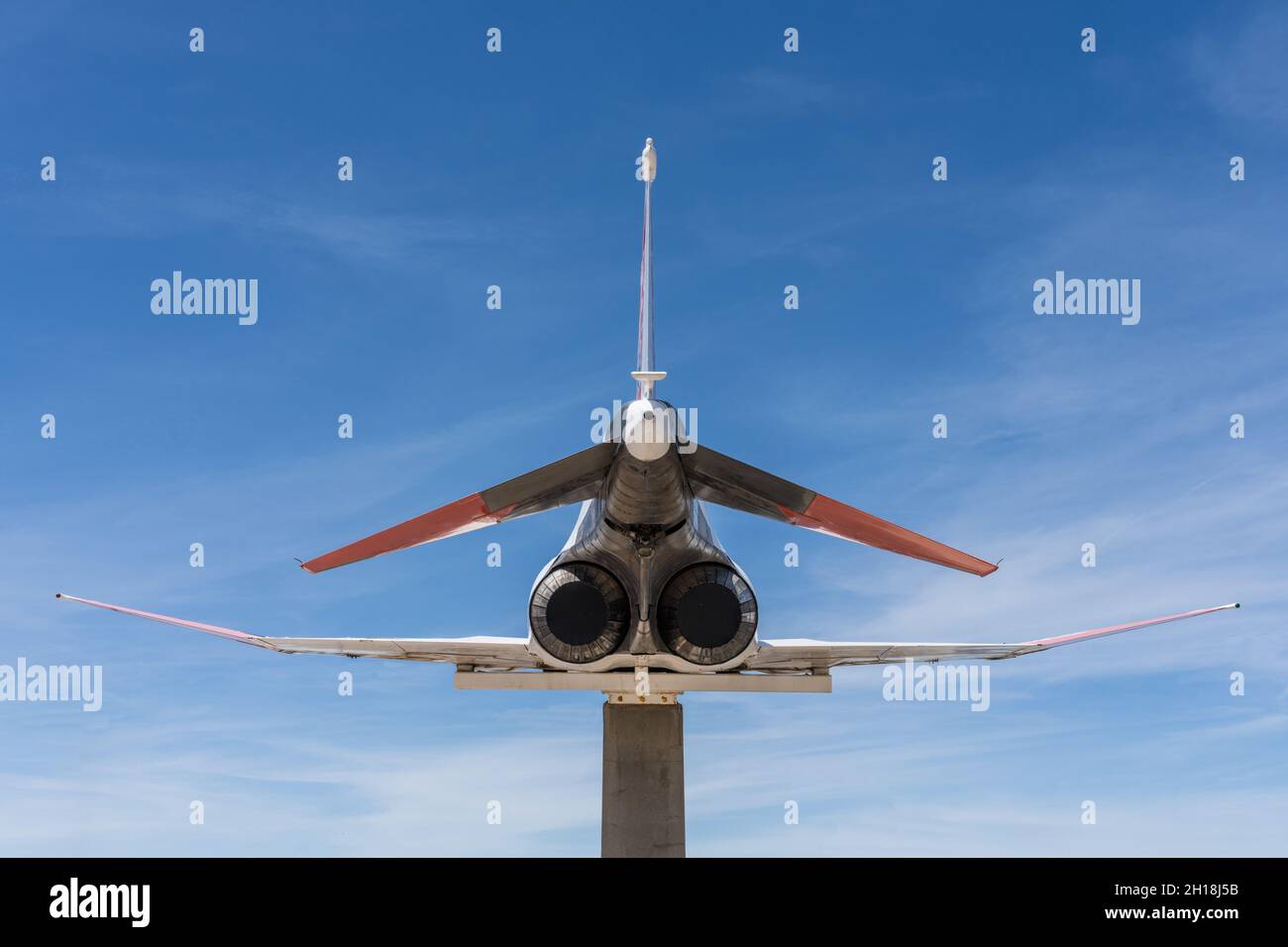 Un jet da caccia McDonnell Douglas F-4 Phantom II all'Hill Aerospace Museum dello Utah. Foto Stock