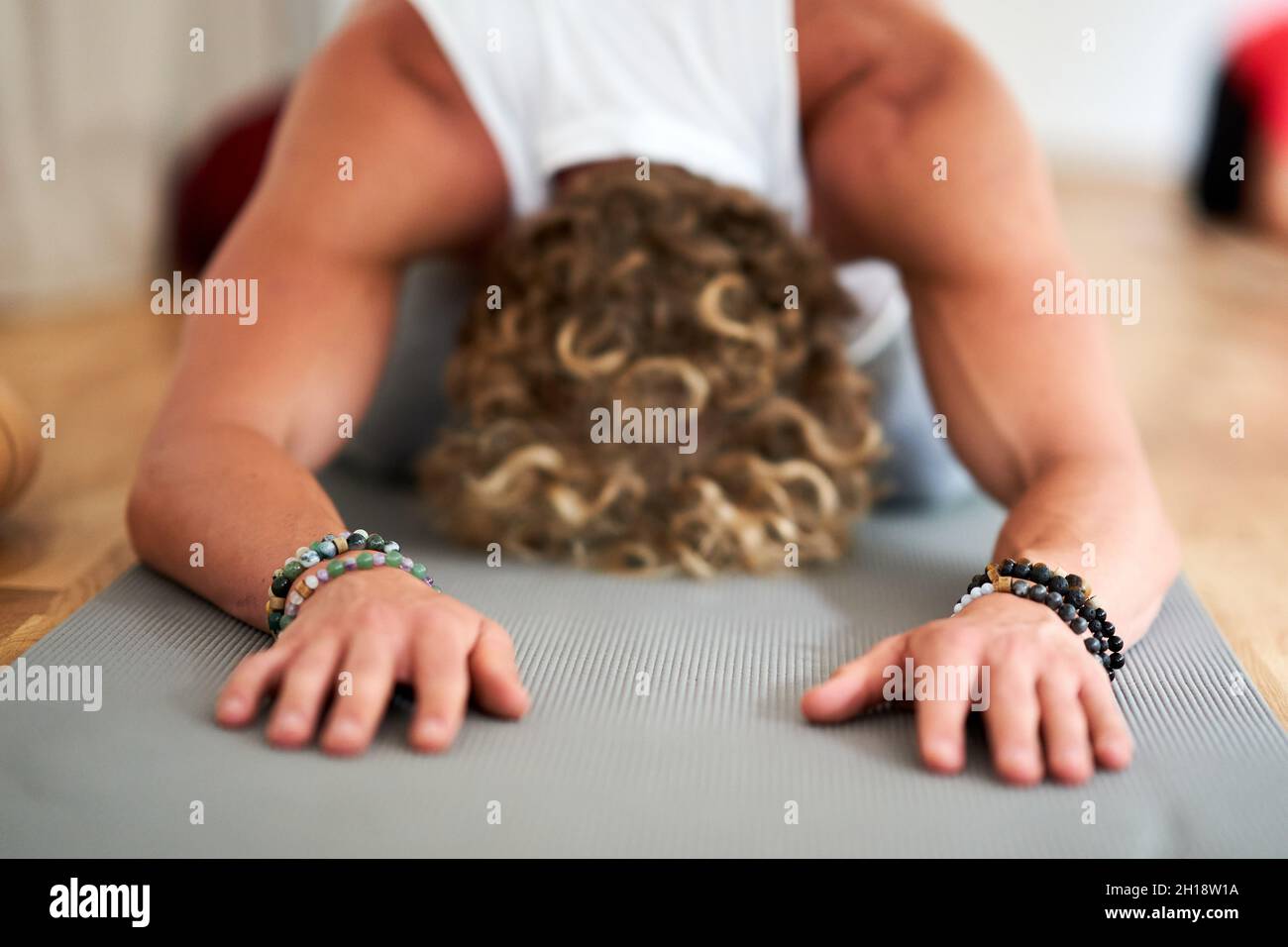 Calmati in posa lì che sei nato. Foto Stock