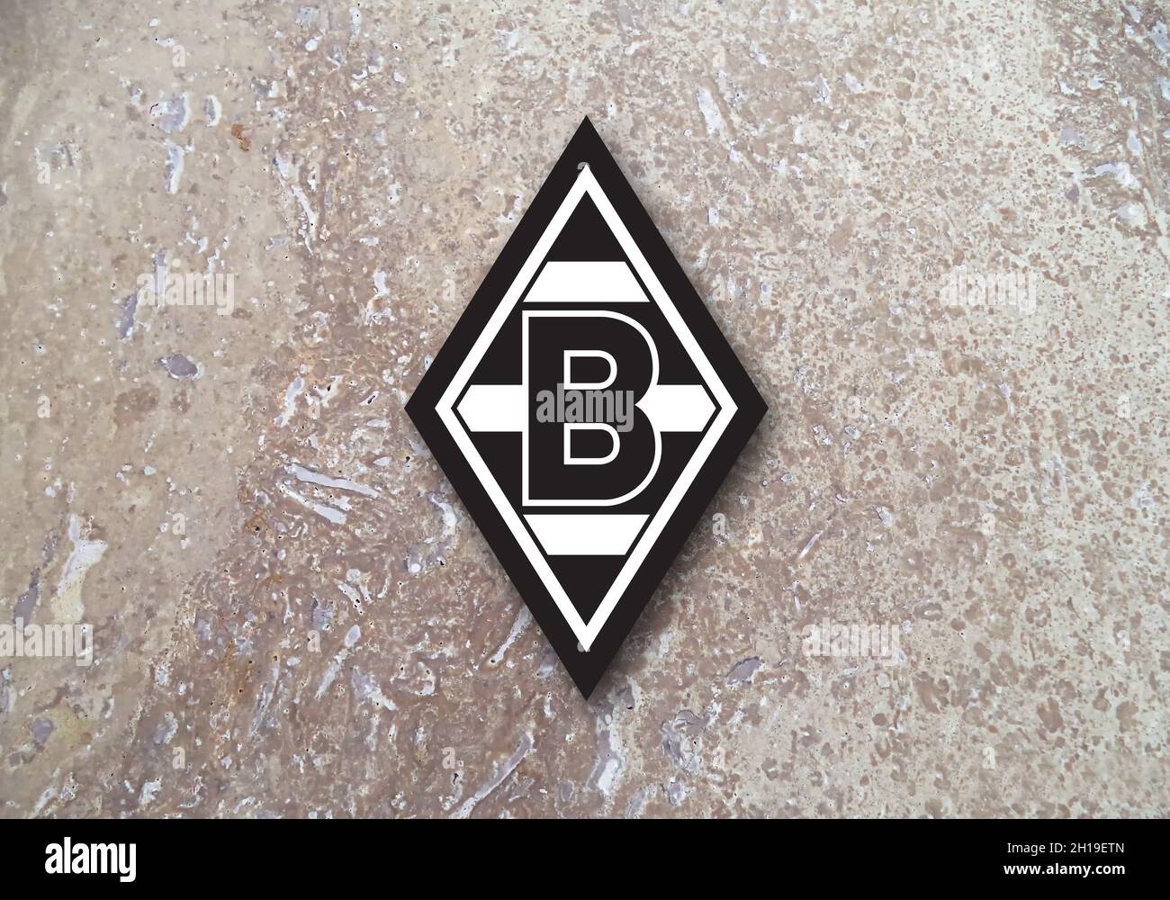 Biancheria Da Letto Borussia Mönchengladbach 135x200: Cotone Linon Double-face Con Effetto Glow In The Dark