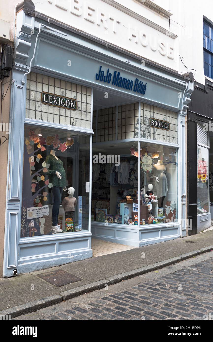 dh Jo jo Maman Bebe ST PETER PORT GUERNSEY Shop in High Street Store Foto Stock