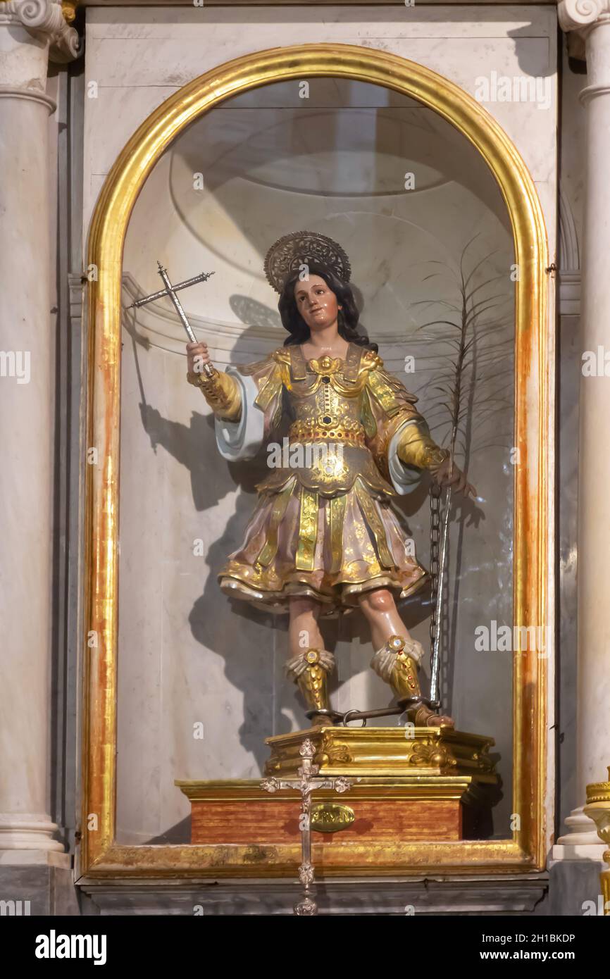 Spagna, Andalusia, Cadice, cattedrale, cappella di St.Germain Foto Stock