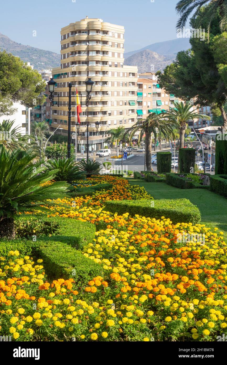 Spagna, Andalusia, Motril, Pueblos de America parco Foto Stock