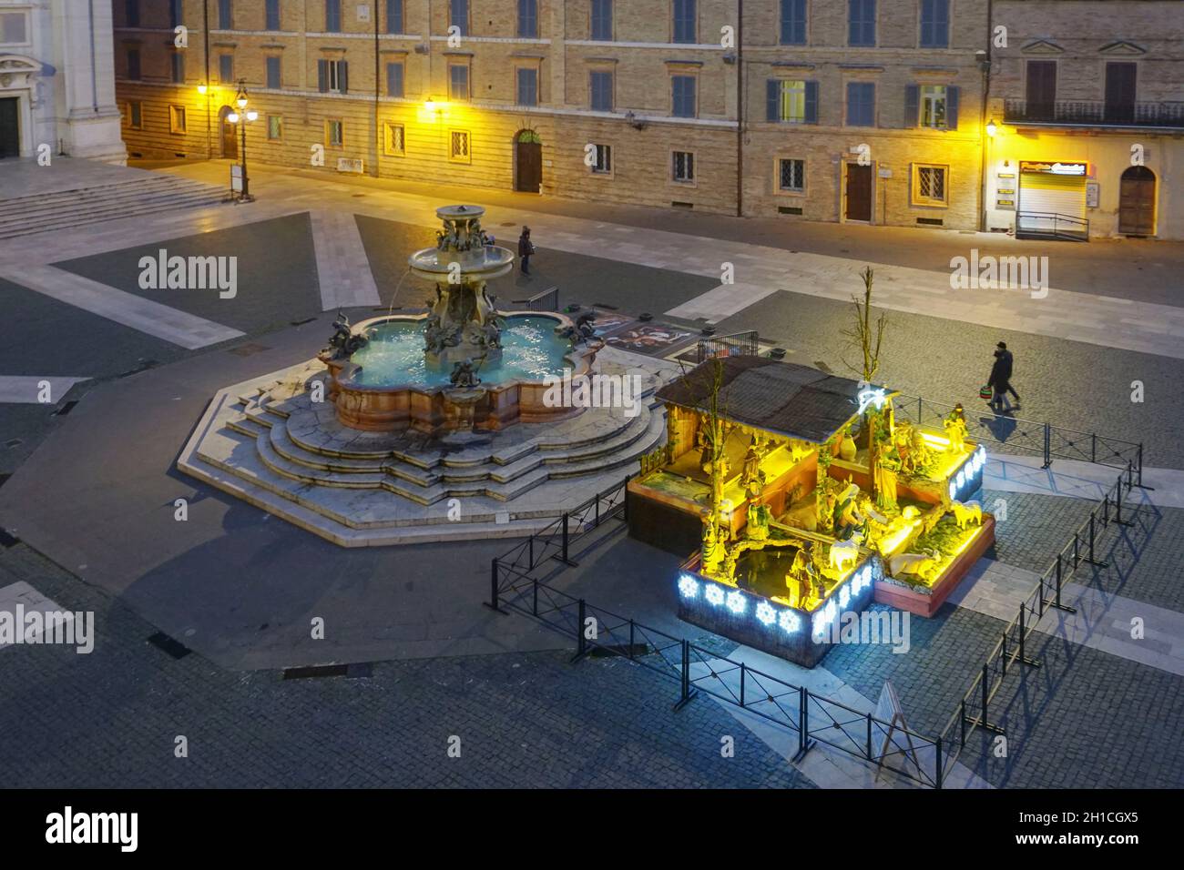 Presepe, Fontana, Piazza della Madonna, Santuario della Madonna di
