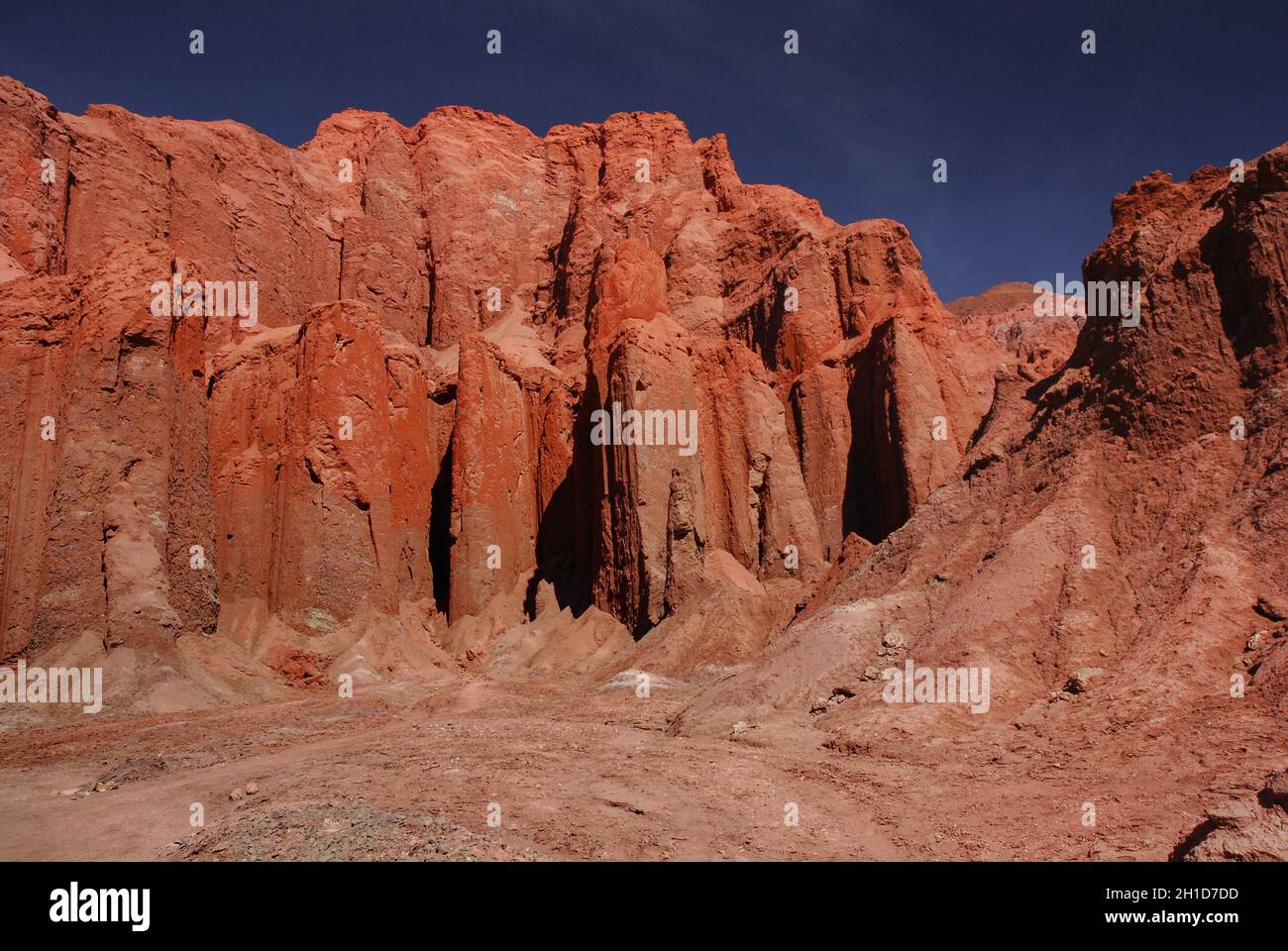 Rainbow Valley, il Deserto di Atacama, Cile Foto Stock