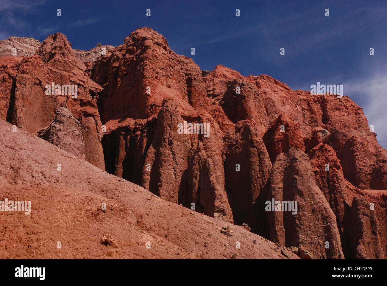 Rainbow Valley, il Deserto di Atacama, Cile Foto Stock