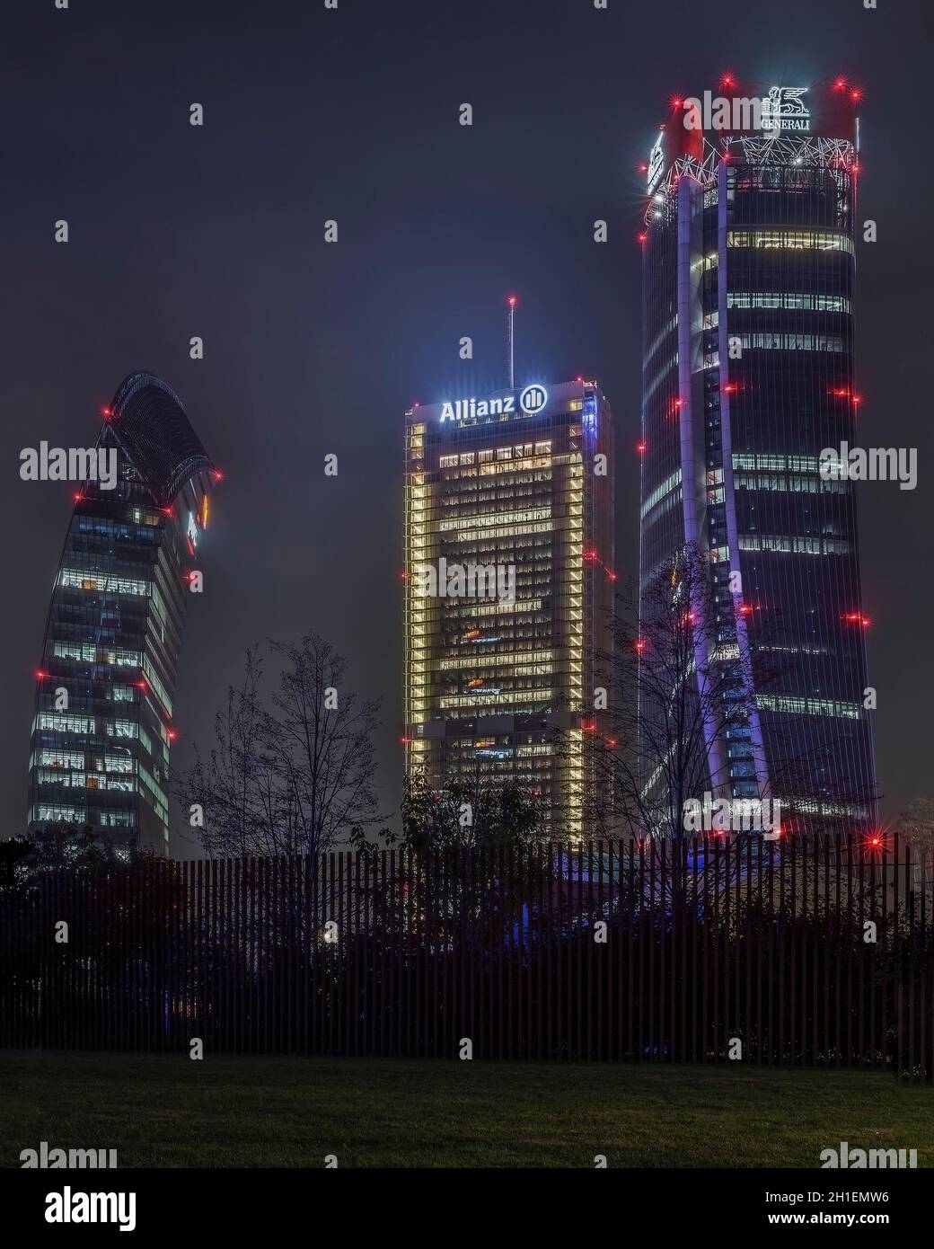 City Life, Milano, Italia Foto Stock