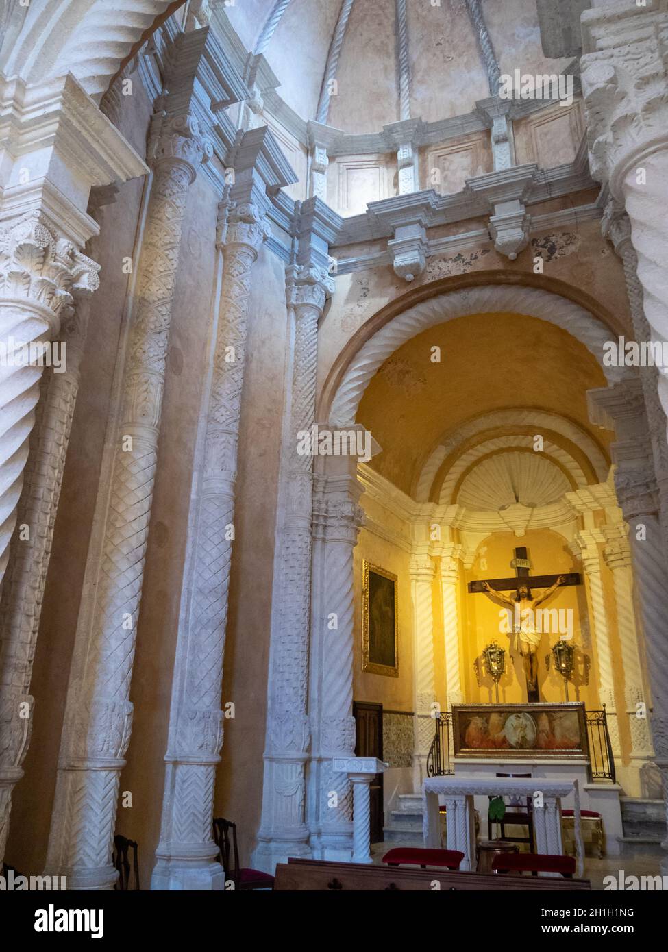 Cappella Angelus, Cattedrale di Ciutadella de Menorca Foto Stock