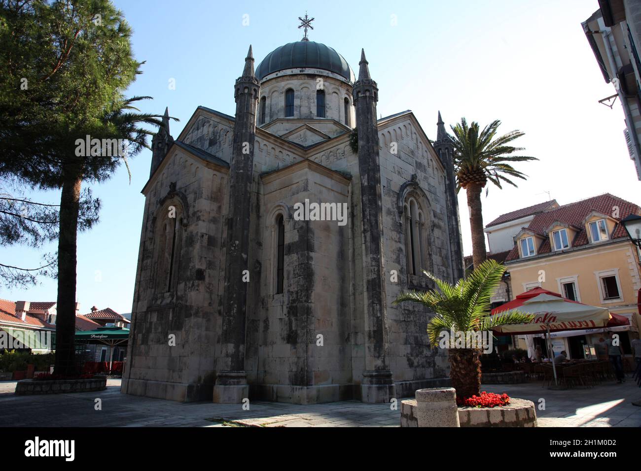La Chiesa di San Michele Arcangelo, Herceg Novi, Montenegro Foto Stock