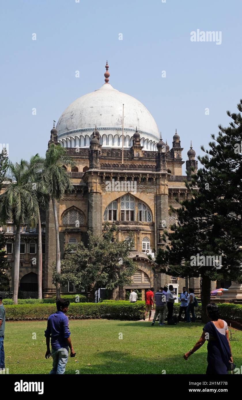 Il Chhatrapati Shivaji Maharaj Vastu Sangrahalaya ex Prince of Wales Museum a Mumbai, India Foto Stock