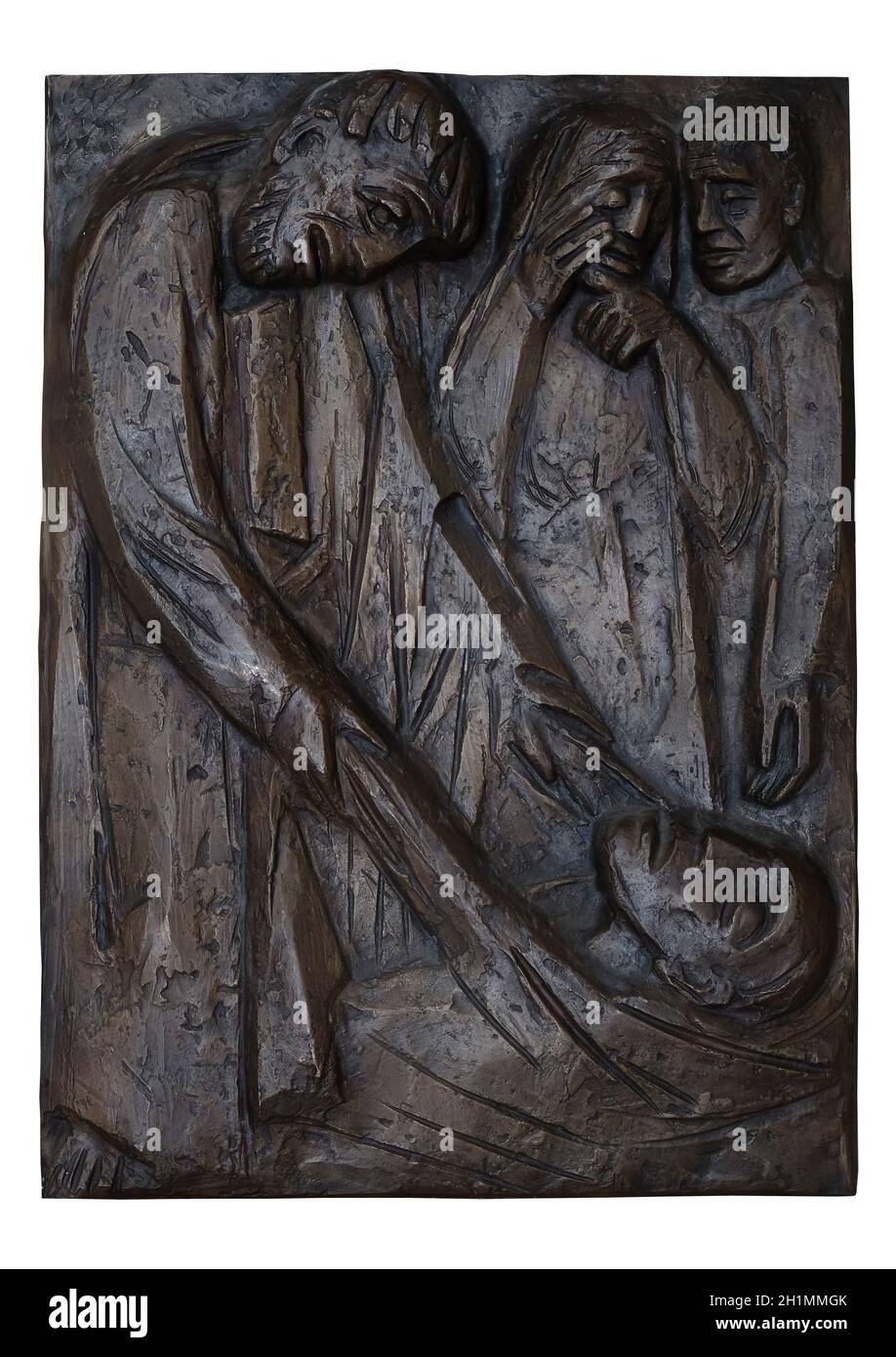 Stazione della Croce, la chiesa di San Matteo in Stitar, Croazia Foto Stock