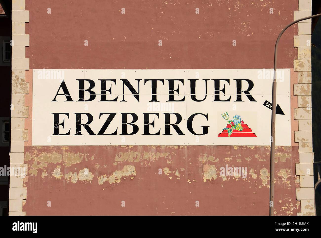 Erzberg in Eisenerz in der Steiermark, Austria, Europa - Erzberg in Eisenerz in Stiria, Austria, Europa Foto Stock