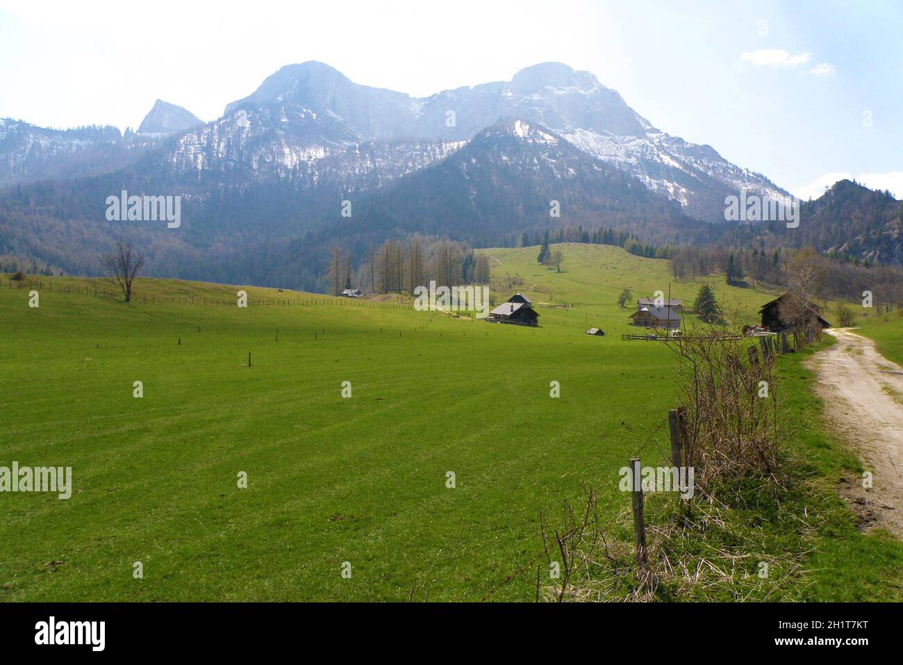 Eisenau-Alm Sankt Gilgen, Salisburgo, Österreich, Europa - Eisenau-Alm Sankt Gilgen, Salisburgo, Austria, Europa Foto Stock