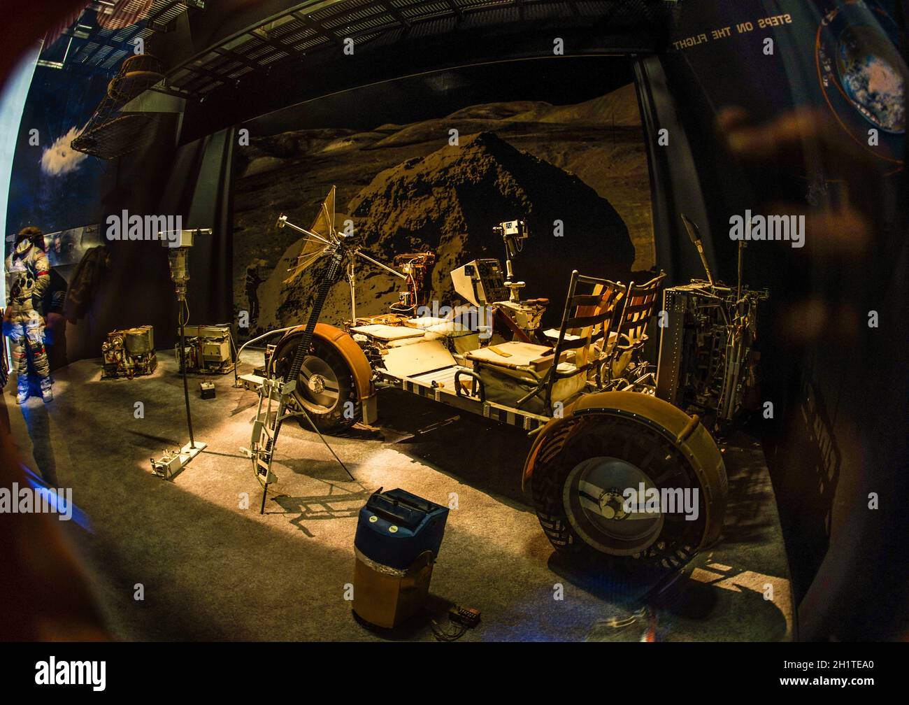 Immagine dell'esplorazione lunare. Luogo di tiro: Washington, DC Foto Stock