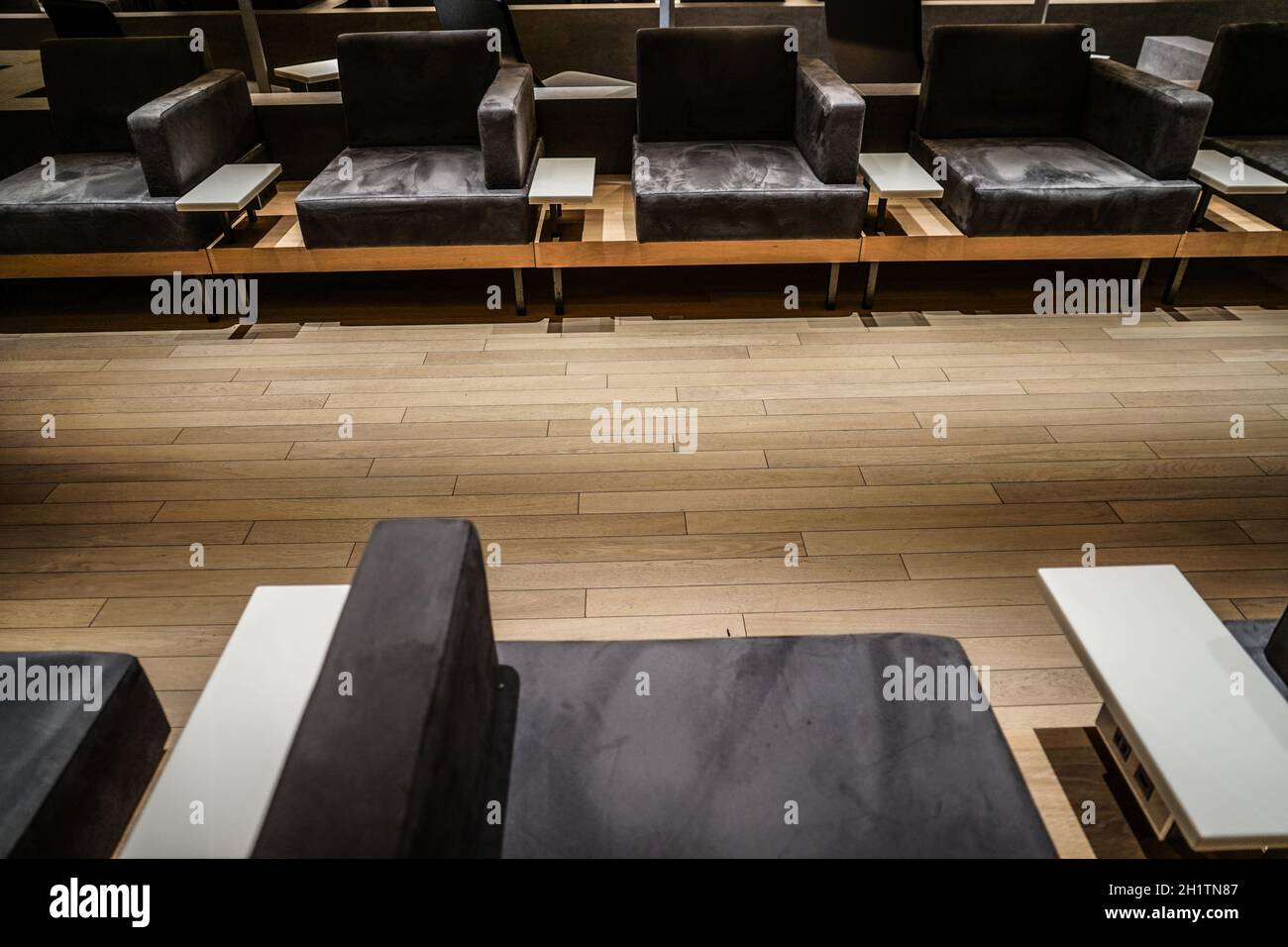 Immagine di un ambiente di lavoro elegante. Luogo di tiro: Area metropolitana di Tokyo Foto Stock