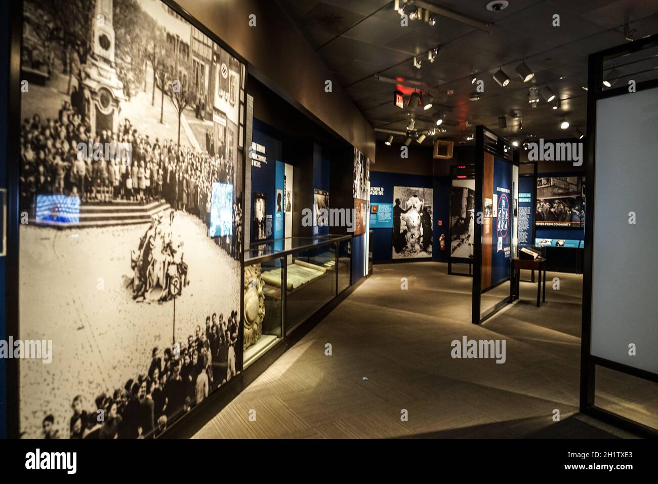 Memoriale dell'Olocausto. Luogo di ripresa: Washington, DC Foto Stock