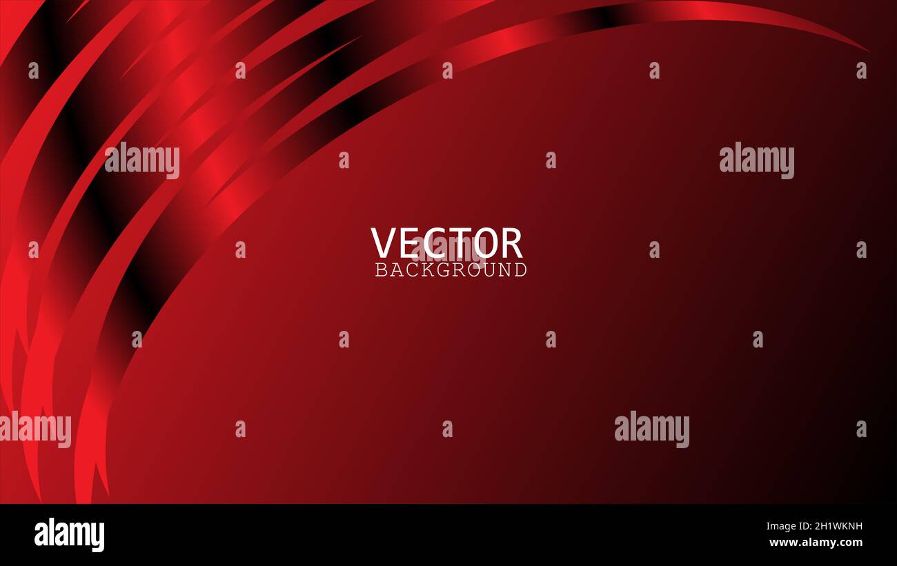 Colore rosso scuro Light Abstract tecnologia sfondo per computer grafica sito internet e business. Move motion blur. ve Illustrazione Vettoriale