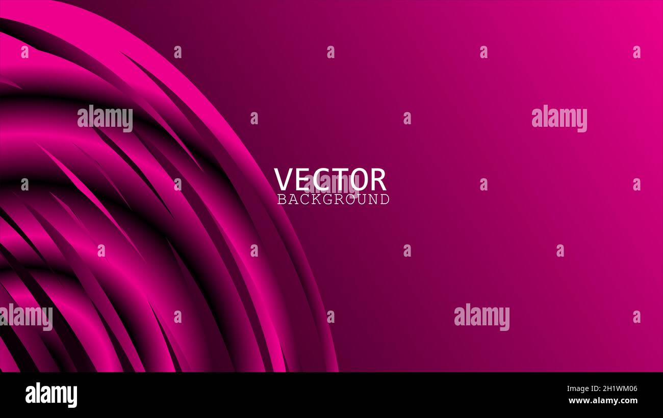 Colore rosa scuro Light Abstract tecnologia sfondo per computer grafica sito internet e business. Movimento sfocatura. Vettore Illustrazione Vettoriale