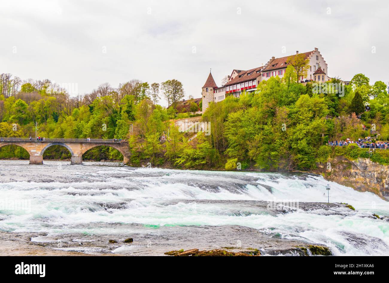 Cascate del Reno Europes la più