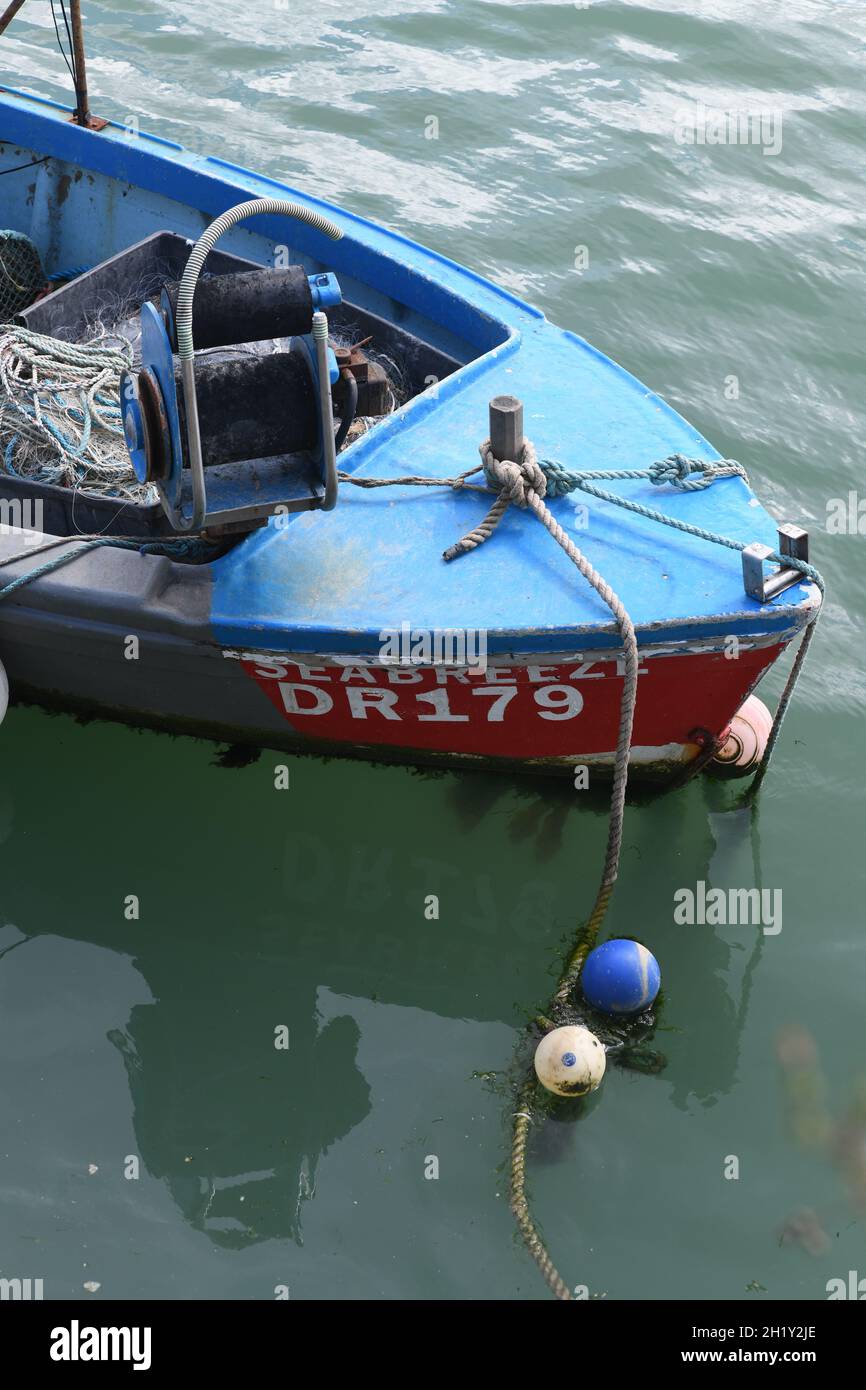 Barche da pesca britanniche Foto Stock