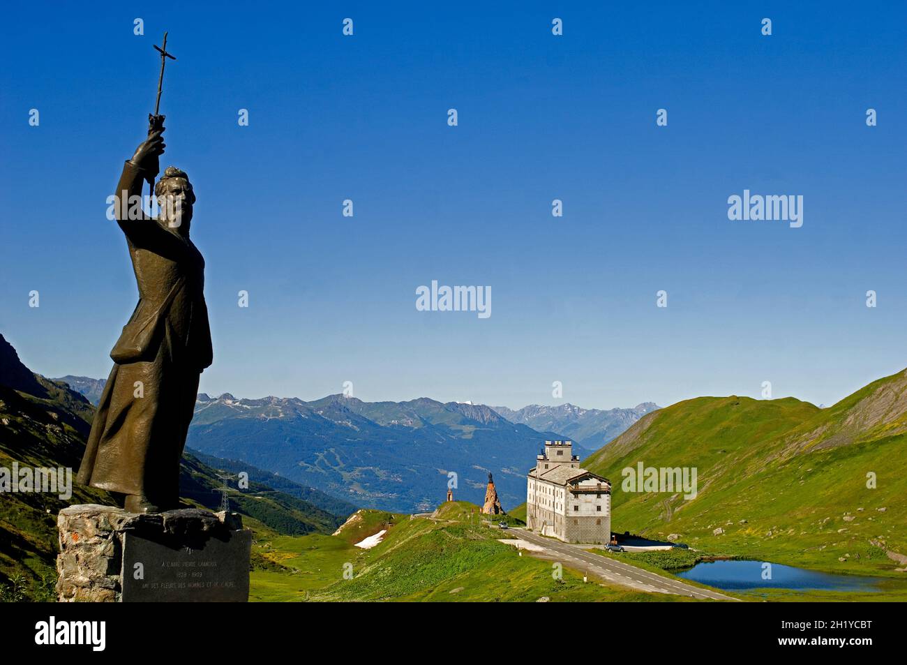 FRANCIA. SAVOIA (73) VALLE TARENTAISE. PASSO SAN BERNARDO Foto Stock