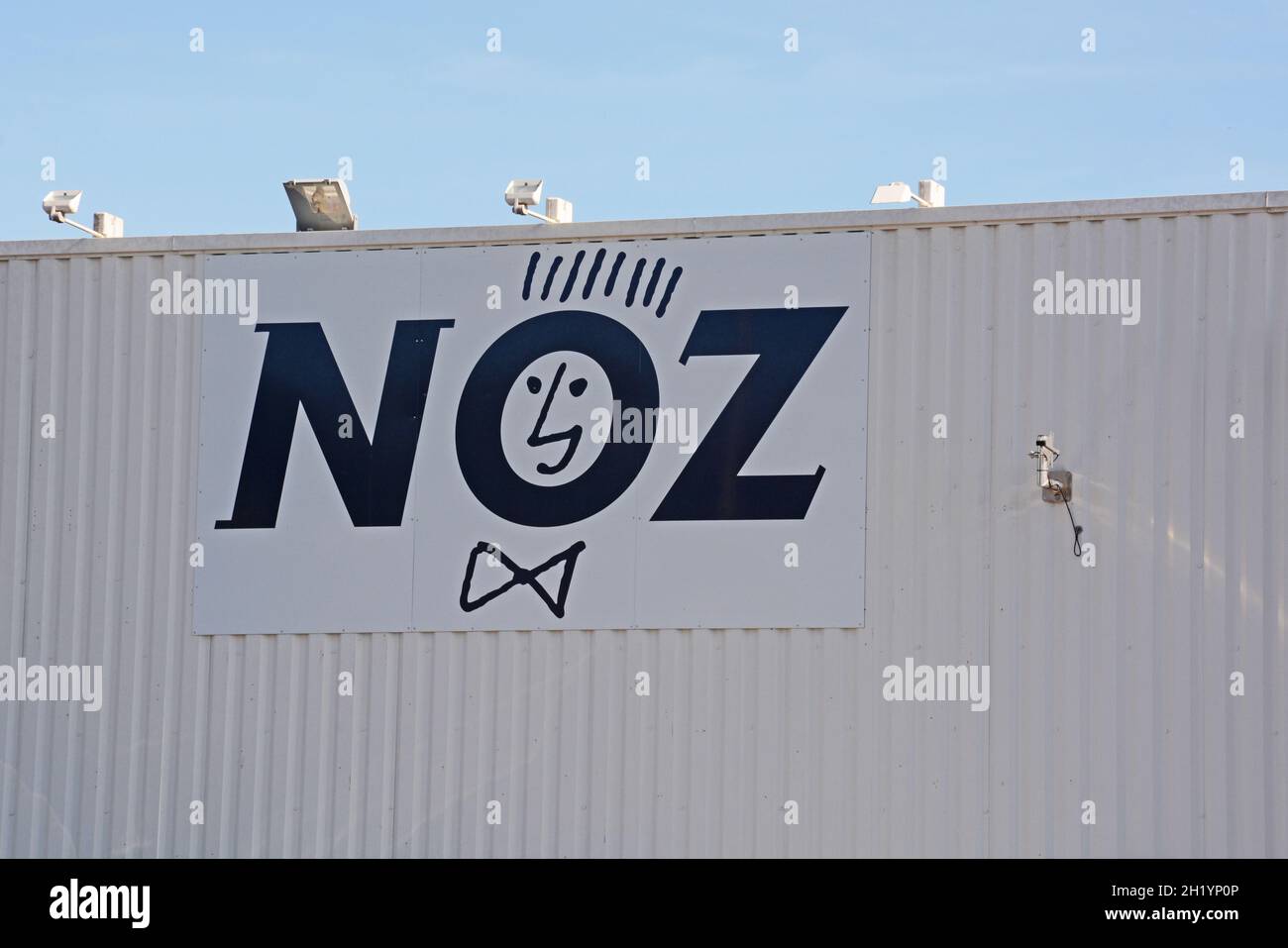 La catena francese di grandi magazzini Noz, Issoire, Francia Foto Stock