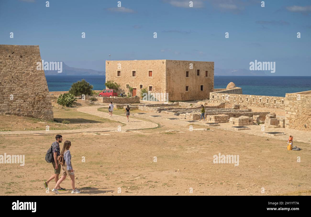 Haus der Ratsherren, Fortezza, Rethymno, Kreta, Griechenland Foto Stock