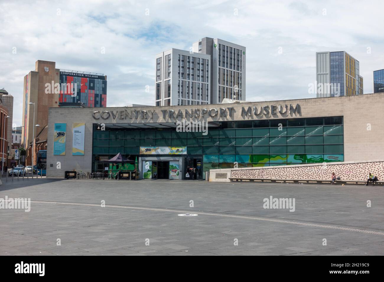 Coventry Transport Museum, Coventry, West Midlands, Regno Unito. Foto Stock