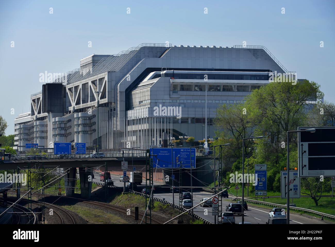 ICC, Messedamm, Westend, Charlottenburg, Berlino, Germania Foto Stock