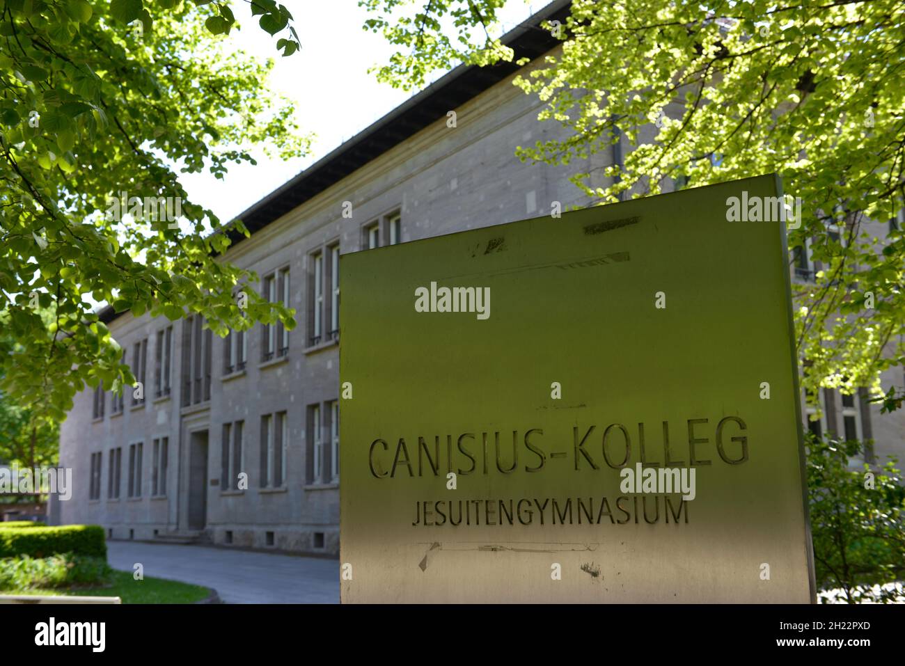 Canisius-Kolleg, Tiergartenstrasse, Tiergarten, Mitte, Berlino, Scuola superiore, Germania Foto Stock