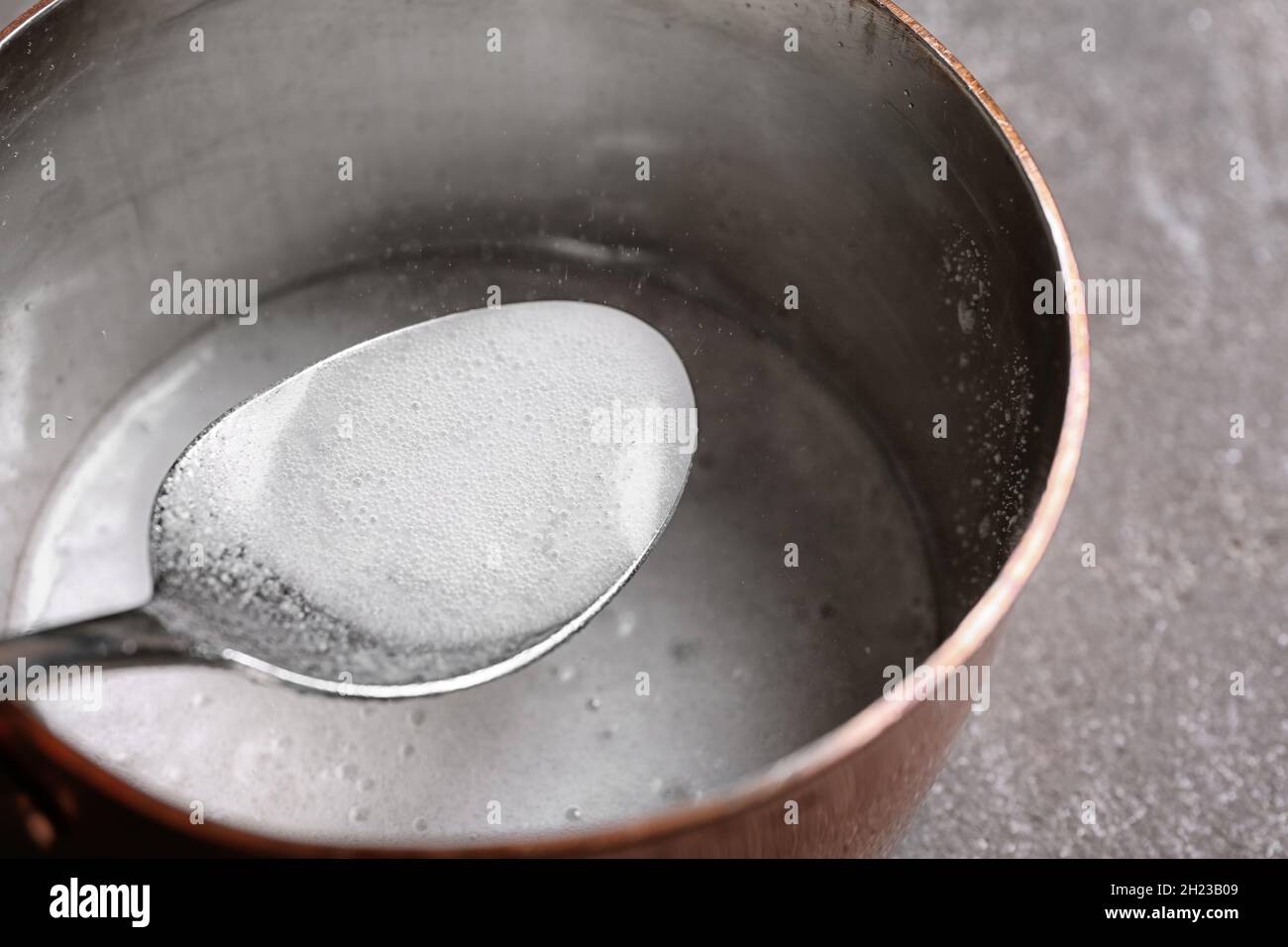 Acido acetico e bicarbonato di sodio immagini e fotografie stock ad