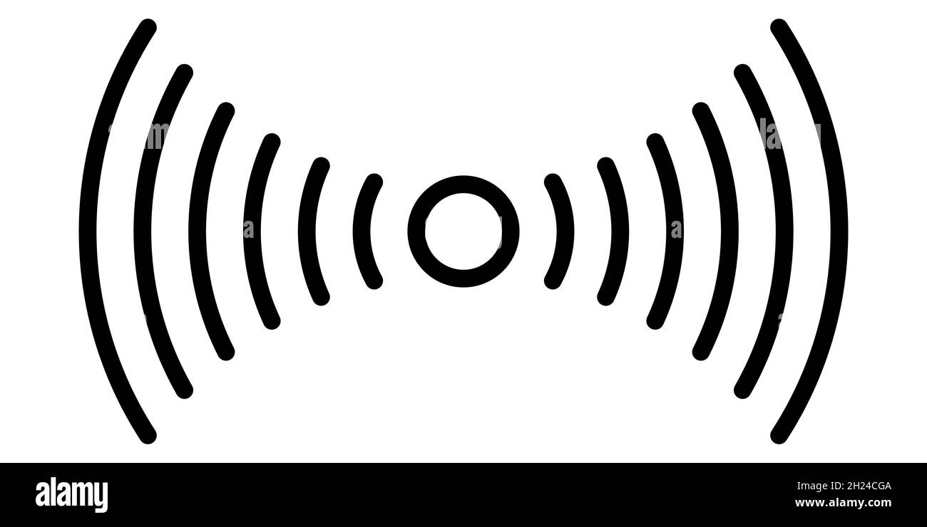 Icona del sensore di impronte digitali per smartphone, semplice illustrazione del logo lineare Illustrazione Vettoriale