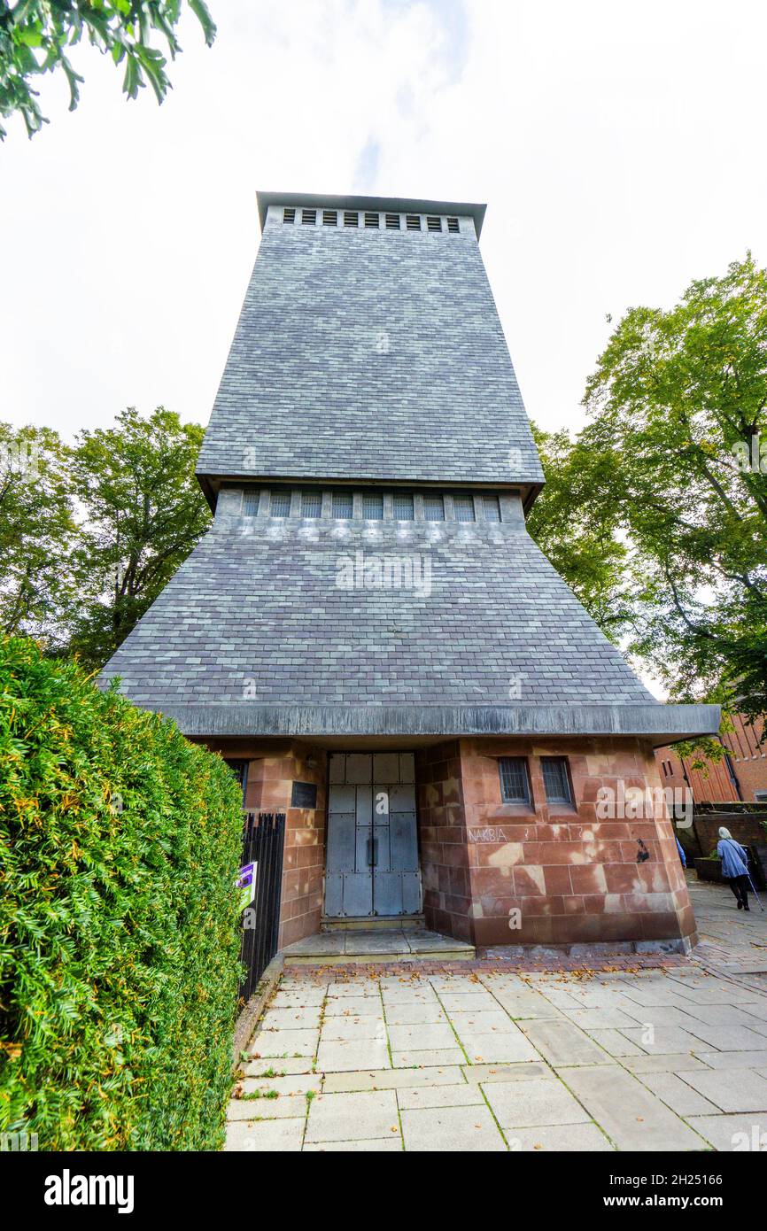 La Torre Addleshaw ospita le campane della Cattedrale di Chester Foto Stock