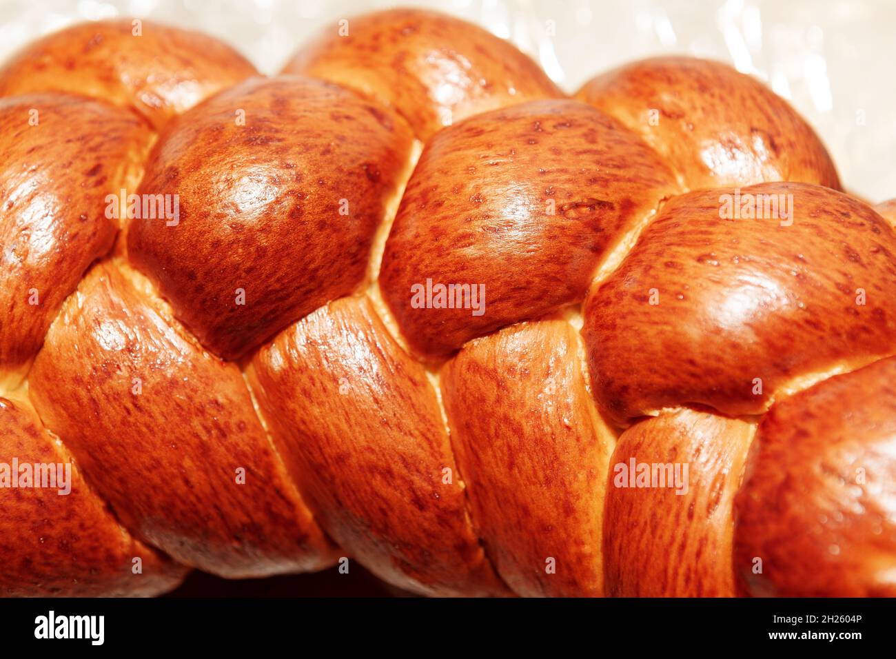 Prodotti da forno . Tradizionale pane di nozze. Kalach cibo Foto Stock
