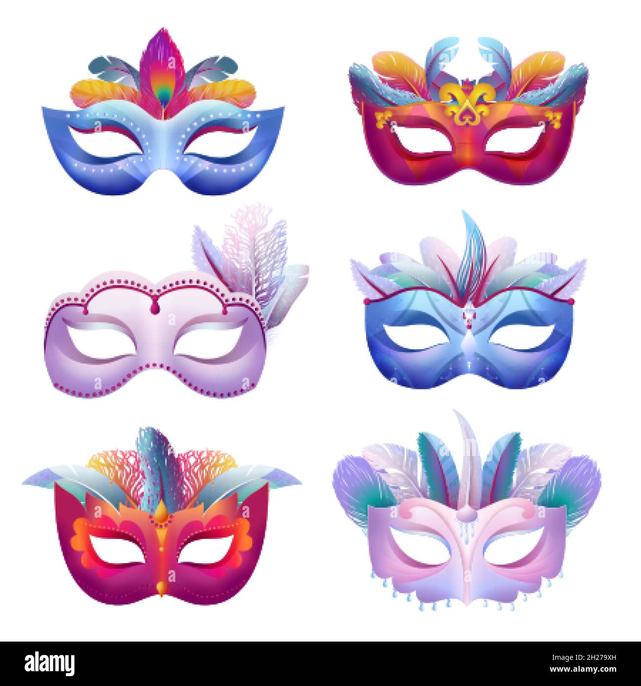 Maschera di carnevale con decorazionibellissima con disegno per carnevale  brasile buon carnevale brasile sud america carnevale ai