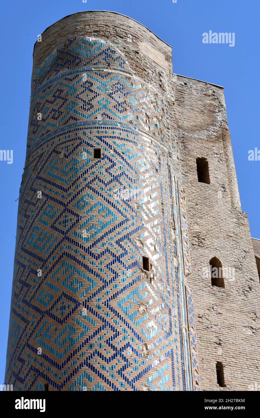 AK-Saray Palace (Palazzo d'Estate di Timur), Shahrisabz, Qashqadaryo Regione, Uzbekistan, Asia Centrale Foto Stock